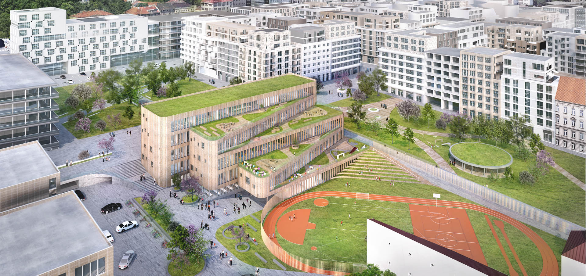 smichov school sastudio awarded finalist competition architecture