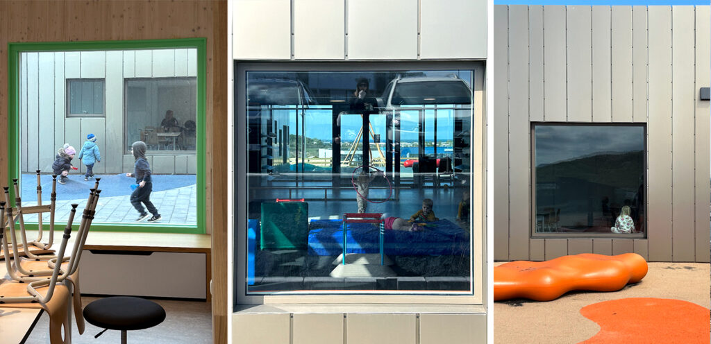 Garðabær Kindergarten built under construction sastudio Tiago Sá sustainable architecture iceland winner first prize 1st kindergarten award mention arquitetura leed swan eco label green building design award suastainability