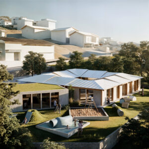 italy kindergarten school sastudio awarded finalist winner 2nd place