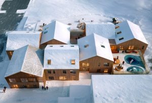 Reykjavík Kindergarten under construction sastudio Tiago Sá sustainable architecture iceland winner first prize 1st kindergarten award mention arquitetura leed suastainability